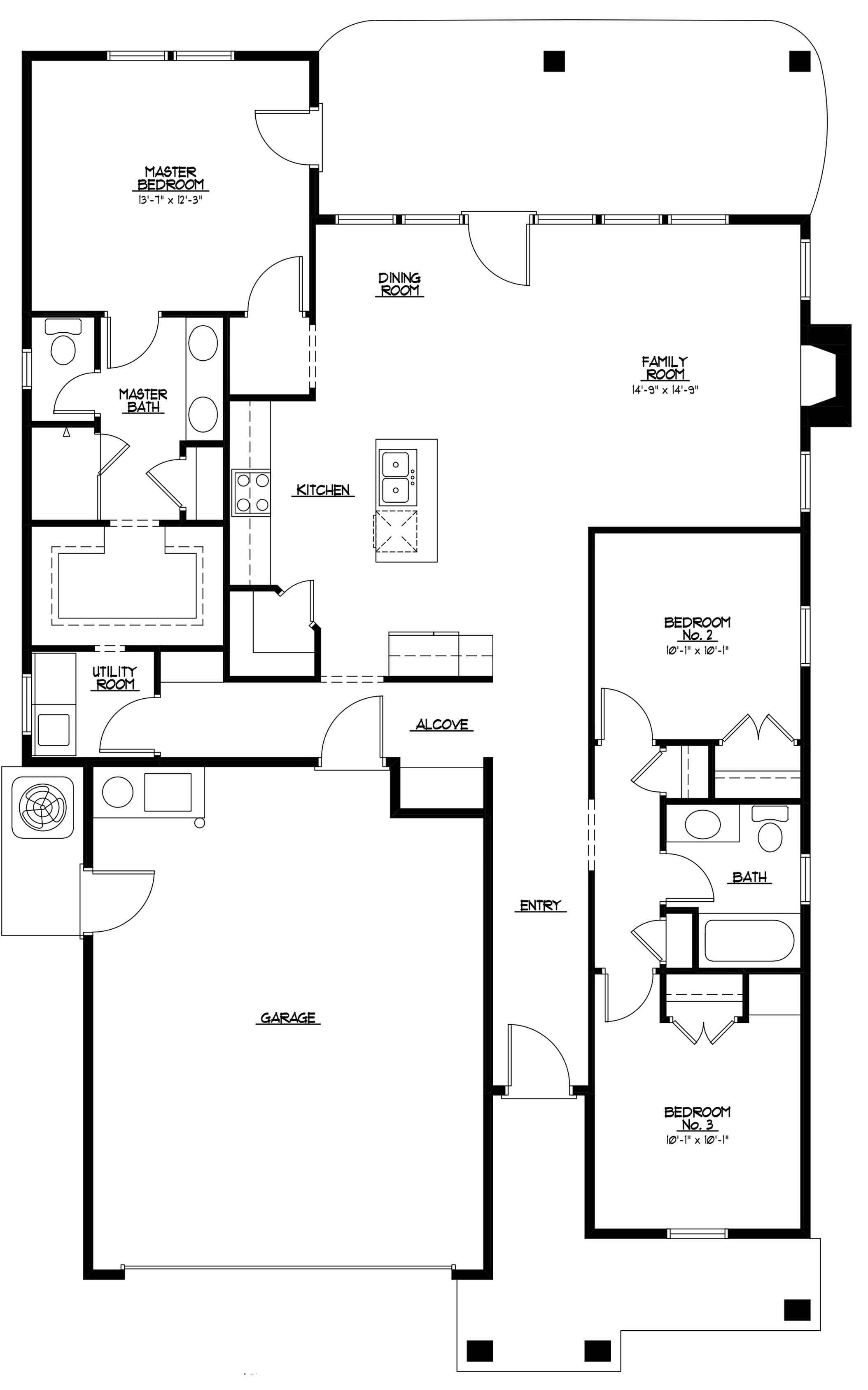 Floor Plan Details - Idaho Custom Home Builder 