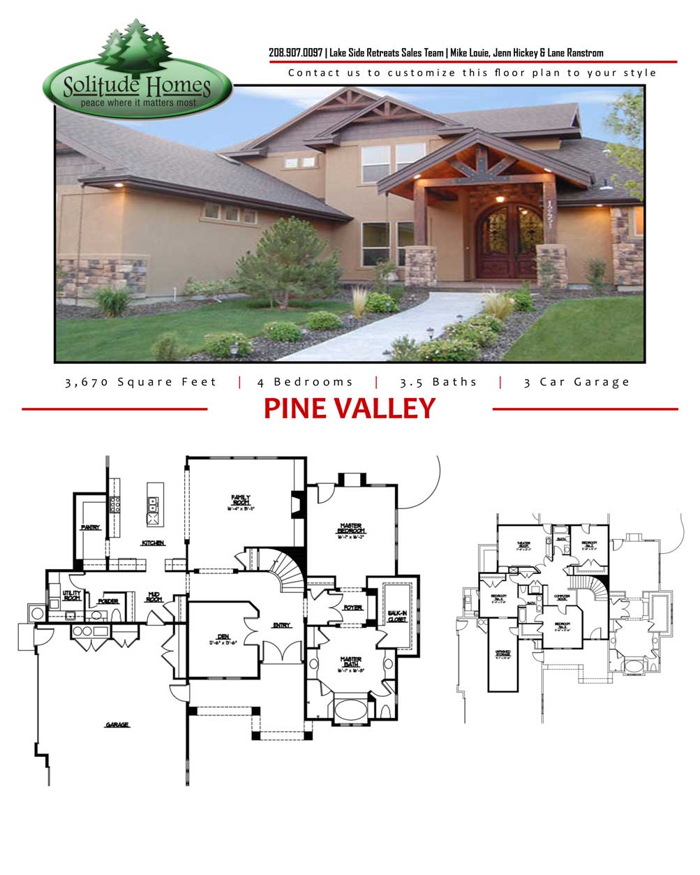 Pine-Valley-Flyer | Solitude Homes | Idaho Home Builder ...
